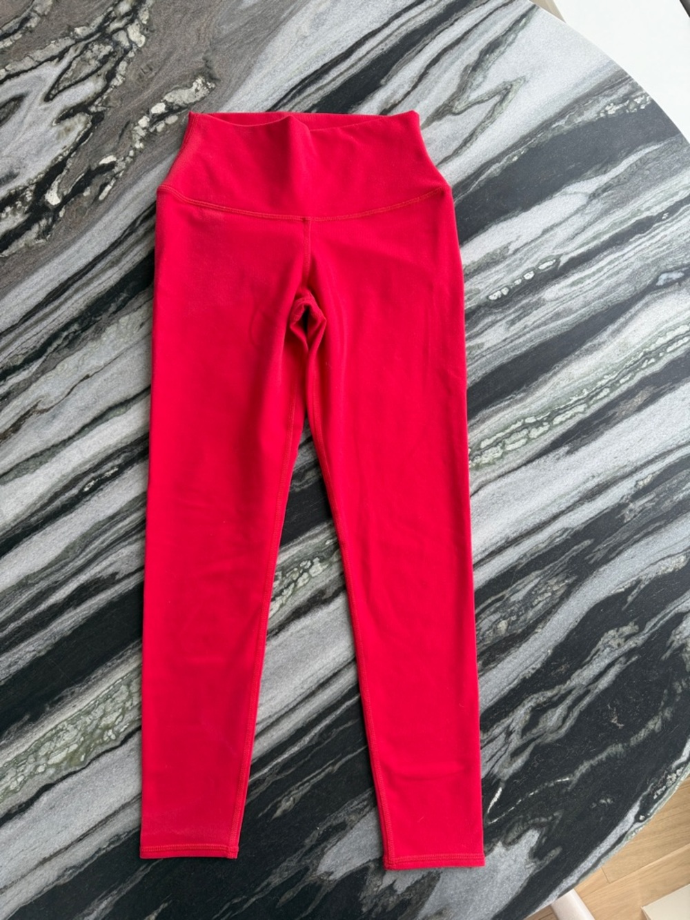 Alo Airbrush 7/8 Cherry Legging